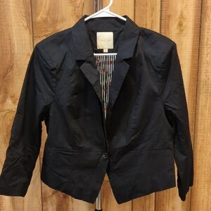 Modcloth Black Women's Jacket Short Blazer